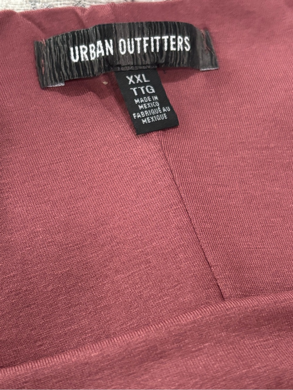Urban Outfitters Mauve Off The Shoulder Midi Dress Size XXL - Picture 6 of 9